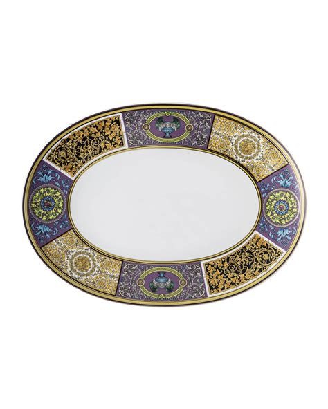 Versace Barocco Mosaic Platter .